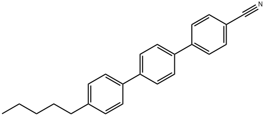 4''-正戊基-4-氰基三联苯,54211-46-0,结构式