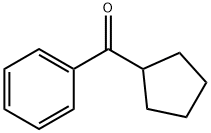 CYCLOPENTYL PHENYL KETONE Structure