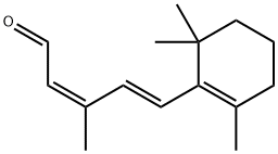 (7E,9Z)-β-Ionylidene Acetaldehyde Struktur