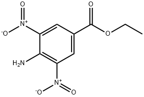 4-アミノ-3,5-ジニトロ安息香酸エチル 化学構造式