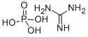 Guanidinium dihydrogen phosphate Struktur