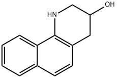 3-Hydroxy-1,2,3,4-tetrahydrobenzo[h]quinoline Structure