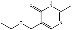 5-(エトキシメチル)-2-メチル-4-ピリミジノン 化学構造式