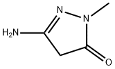 3 -氨基- 1 -甲基- 1H-吡唑- 5-醇, 54235-29-9, 结构式