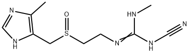 西咪替丁亚砜盐酸盐 结构式