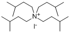 3-メチル-N,N,N-トリス(3-メチルブチル)-1-ブタンアミニウム·ヨージド 化学構造式