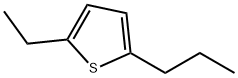 2-Ethyl-5-propylthiophene,54244-74-5,结构式