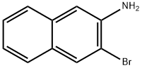 3-ブロモナフタレン-2-アミン 化学構造式