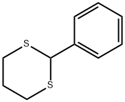 2-苯基-1,3-二噻烷,5425-44-5,结构式
