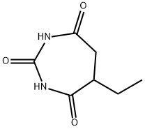 5-ethyl-1,3-diazepane-2,4,7-trione Struktur