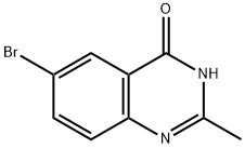 6-BROMO-2-METHYL-3,4-DIHYDROQUINAZOLIN-4-ONE Struktur