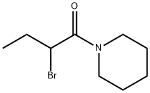 1-(2-溴丁酰)哌啶, 54261-07-3, 结构式