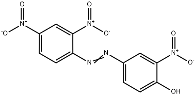 2-NITRO-4-(2',4'-DINITROPHENYLAZO)PHENOL Struktur