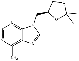9H-Purin-6-amine, 9-[[(4S)-2,2-dimethyl-1,3-dioxolan-4-yl]methyl]-