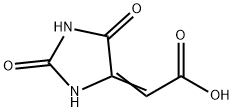 (2,5-dioxoimidazolidin-4-ylidene)acetic acid Struktur