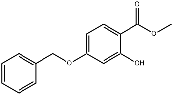 methyl 2-hydroxy-4-phenylmethoxy-benzoate Struktur