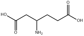 3-アミノアジピン酸 化学構造式