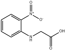 N-鄰硝苯甘胺酸, 5427-99-6, 结构式