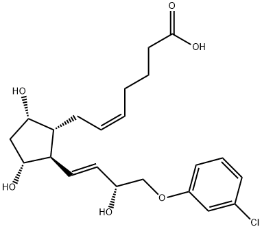 (+)-Cloprostenol Structure
