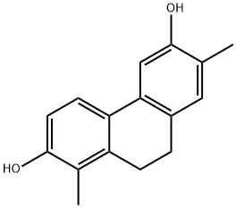 9,10-Dihydro-1,7-dimethyl-2,6-phenanthrenediol Structure