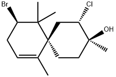 (2S,3S,6S,10R)-10-Bromo-2-chloro-3,7,11,11-tetramethylspiro[5.5]undec-7-en-3-ol Structure