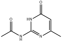 2-acetylamino-6-methyl-3H-pyrimidin-4-one,54286-77-0,结构式