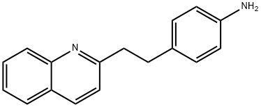 4-(2-quinolin-2-ylethyl)aniline Structure