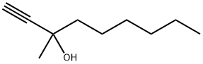 3-甲基-1-壬炔-3-醇,5430-01-3,结构式