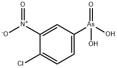 (4-chloro-3-nitro-phenyl)arsonic acid Struktur