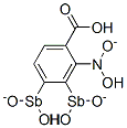 4-(Dihydroxy(oxido)stibino)-2-(hydroxy(oxido)amino)benzoic acid Structure