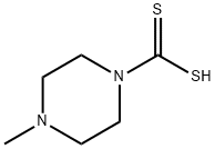 1-Piperazinecarbodithioicacid,4-methyl-(6CI,8CI,9CI) Structure