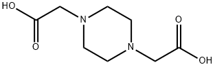 piperazine-1,4-diacetic acid Structure