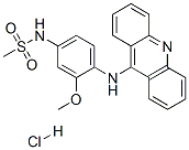 盐酸胺苯吖啶,54301-15-4,结构式