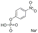 4-nitrophenyl dihydrogen phosphate, sodium salt Structure