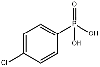 4-クロロフェニルホスホン酸 化学構造式