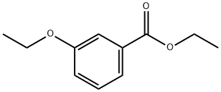 间乙氧基苯甲酸乙酯, 5432-17-7, 结构式