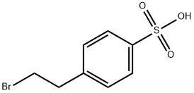4-(2-ブロモエチル)ベンゼンスルホン酸 化学構造式