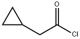 Cyclopropylacetyl chloride Struktur