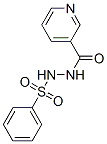 N'-(BENZENESULFONYL)PYRIDINE-3-CARBOHYDRAZIDE,5433-39-6,结构式