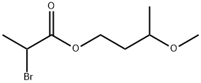 3-methoxybutyl 2-bromopropanoate Structure