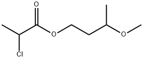 3-methoxybutyl 2-chloropropanoate 结构式