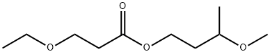 3-methoxybutyl 3-ethoxypropanoate Structure