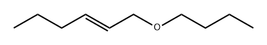 (E)-1-Butoxy-2-hexene Structure