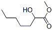 2-Hydroxyheptanoic acid methyl ester Struktur