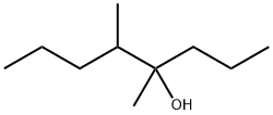 4,5-ジメチル-4-オクタノール 化学構造式
