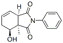 (3aR,4S,7aR)-3a,4,5,7a-テトラヒドロ-4-ヒドロキシ-3a-メチル-2-フェニル-1H-イソインドール-1,3(2H)-ジオン 化学構造式