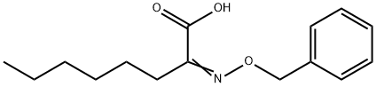 (2E)-2-phenylmethoxyiminooctanoic acid Struktur