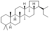 17BETA(H),21ALPHA(H)-22RS-HOMOHOPANE 结构式