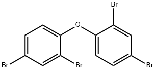 2,2',4,4'-四溴联苯醚,5436-43-1,结构式