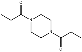 1,4-Dipropionylpiperazine Structure